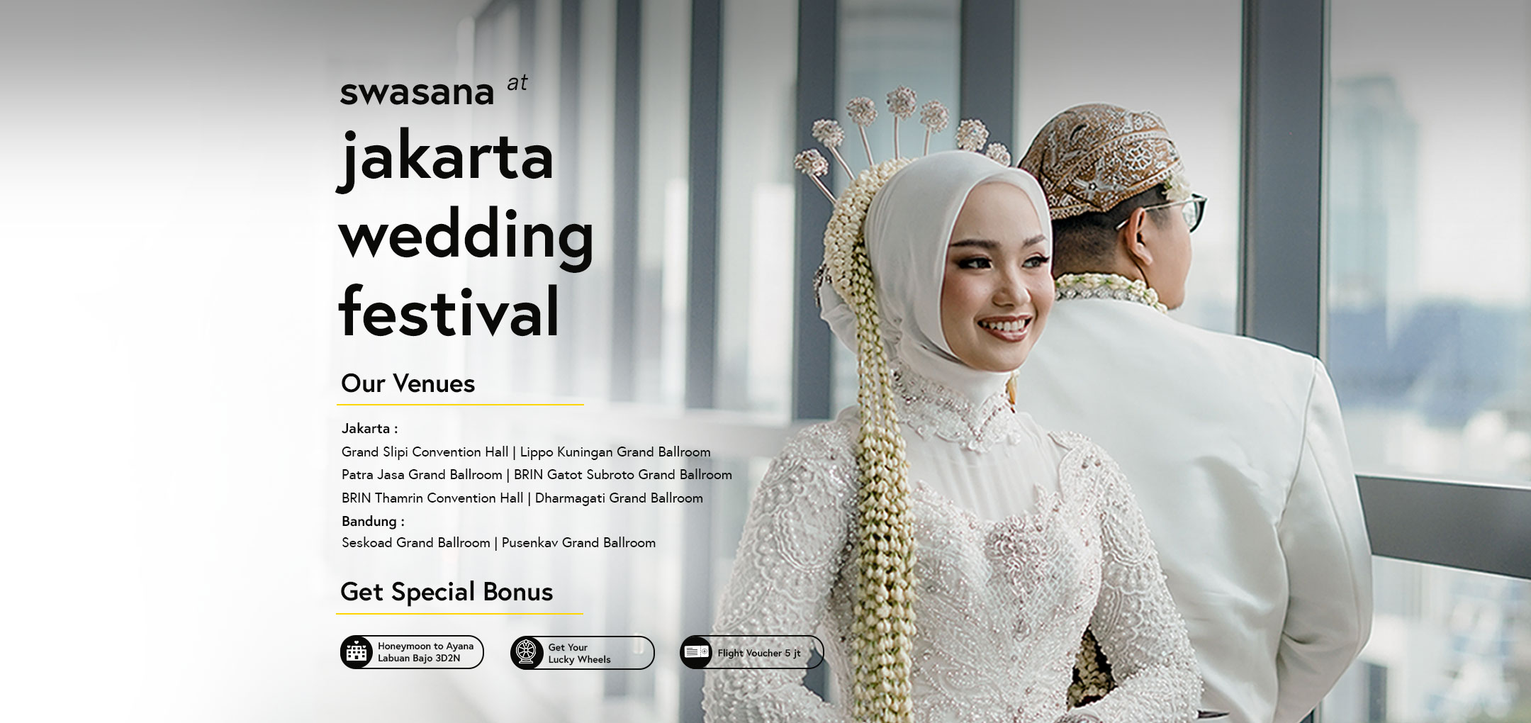 banner promosi jakarta wedding festival