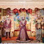 pernikahan adat palembang di venue indoor